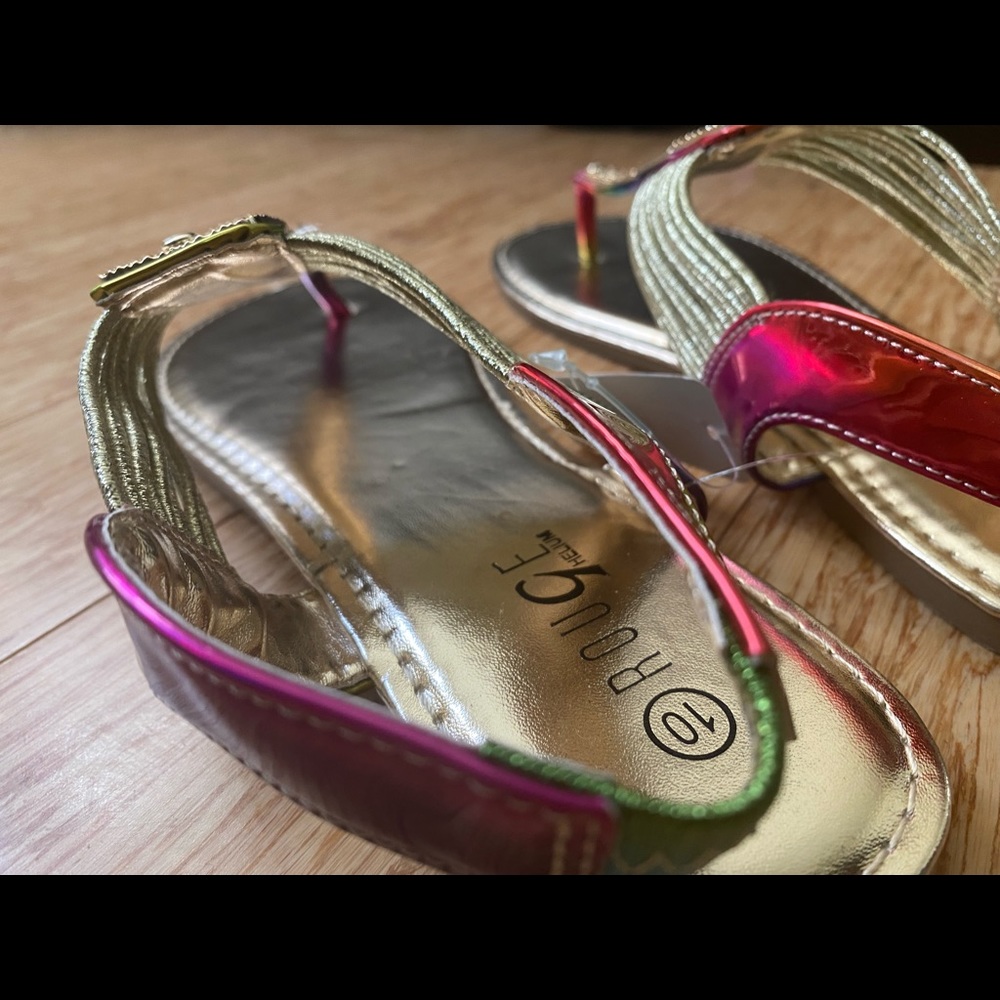 Rainbow 🌈 Sandals - Picture 8 of 9